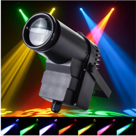 Proiector RGB pentru glob cu oglinzi de sticla disco evenimente party - Img 1