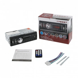 Radio Casetofon Auto 1DIN 1782BT 4*45W, Bluetooth USB AUX Car Kit Telefon - Img 8