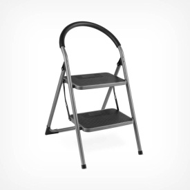 Scara otel 2 trepte, Ladder 2 step capacitate max. 150 kg pliabila, casa debara gradina