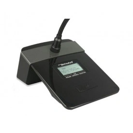 Set 4 microfoane profesionale wireless de conferinta, Receiver profesional ST-208, Comutare frecventa - Img 2