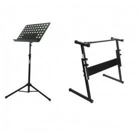 Suport Orga + Stativ trepied partitura, Stander clape si Trepied Caiet Note