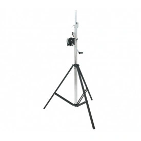 Suport trepied macara traversa schela lumini 175 - 400CM 85KG, Stativ cu manivela + Teu cu 2 catuse - Img 6