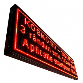 200x55 CM Firma Luminoasa LED Reclama casetata programare wi-fi app (192x48 pixeli) - Img 2