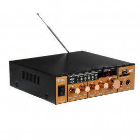 Amplificator boxe combina audio BT-158 30W, Bluetooth USB, Receiver Stereo, Statie karaoke, Radio - Img 1