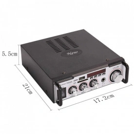 Amplificator stereo 20W + Microfon, Statie boxe pasive mici si medii - Img 4