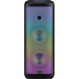 Boxa Bluetooth 2 x 8" 60W KM0558 Kruger&Matz, Joc lumini LED, Radio FM, USB, AUX - Img 7