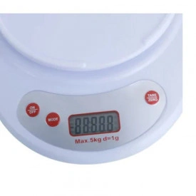 Cantar electronic de bucatarie 5KG, Cantar digital de precizie cu bol, Baterii - Img 2
