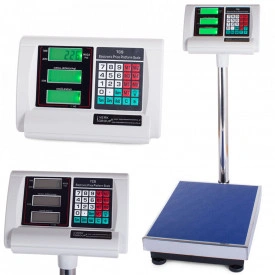 Cantar platforma marfa inox 40x30cm, 50g - 100KG, Afisaj electronic, Acumulator