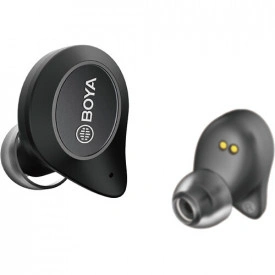 Casti Wireless Boya BY-AP1-B, In-Ear Bluetooth Headphones, Doc incarcare 400mAh - Img 4