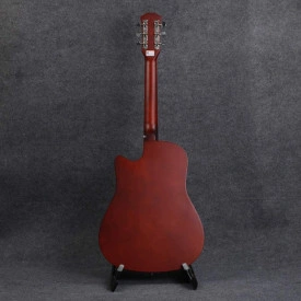 Chitara Acustica pentru Invatat 97Cm 38Inch, 6 Corzi Metalice, Amatori, Incepatori - Img 4
