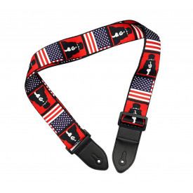 Curea de umar pentru chitara clasica acustica electroacustica, Bretea, Guitar strap - Img 2