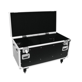 Cutie transport 120 x 60 x 40cm cu rotile pentru echipamente disco lumini (beam, moving head) - Img 1