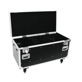 Cutie transport 120 x 60 x 40cm cu rotile pentru echipamente disco lumini (beam, moving head)