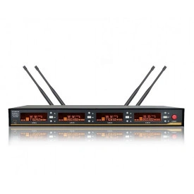 Kit 4 x microfon tip headset, Lavaliera wireless + Microfon, Receiver UHF Profesional - Img 2
