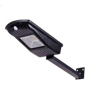 Lampa LED Stradala, Curte, Proiector 30W Acumulator Senzor Panou solar - Img 4