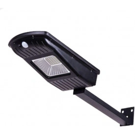 Lampa LED Stradala, Curte, Proiector 30W Acumulator Senzor Panou solar - Img 4