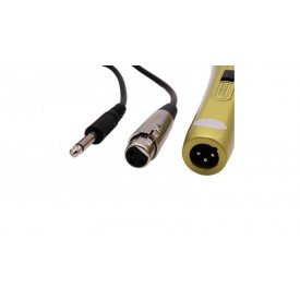Microfon cu fir WG-198A, Cablu 5 metri, Comutator On-Off - Img 2