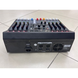 Mixer audio 2 x 550w amplificat boxe pasive, 8 canale, consola DJ USB Bluetooth - Img 3