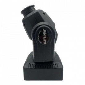 Moving Head CREE 30W GOBO, 8 sabloane, 9 culori + alb, Strobo, Beam, DMX, Lumini scena club disco DJ - Img 2