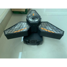 Moving Head Lampi Retro rotative 3 x 60W LED RGB + Beam, Proiector lumini club rotatie infinita - Img 5