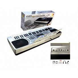 Orga electronica intermediari JL-168, TouchSensitive 61 clape imitatie pian,, MIDI, USB - Img 3