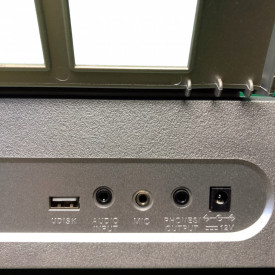 Orga electronica intermediari MK-810 + Suport dublu x + Scaun pian, 61 clape, USB, 600 Tonuri - Img 4
