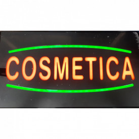 Panou COSMETICA, Reclama luminoasa LED 44X24CM