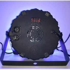 PAR-LED Slim cu 24 Becuri RGB Puternice Full Color, Lumina ambientala club, Strobo, DMX - Img 3