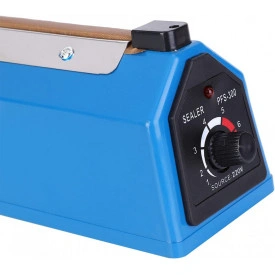 PFS-400 Sigilator termic Impulse Sealer + 3 Rezerve + 100 pungi 40x30cm, Aparat sigilat lipit pungi plastic 40cm, Sudeza polietilena - Img 2