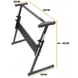 Pian exersat MK-805 + Suport metalic, Orga electronica 61 clape dimensiuni standard - Img 6