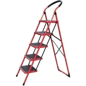 Scara otel 5 trepte pliabila, Treapta platforma 35x25cm, max. 125 kg, Ladder 5 step steel