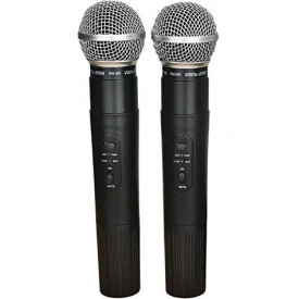Set 2 Microfoane wireless SM58, Receiver UHF + Geanta, Microfon vocal fara fir, Buton On/Off, Mute - Img 2