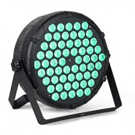 SET 4 BUCATI - PAR-LED Proiector scena 54 becuri color RGB, Lumini decor fundal, Club Bar Evenimente - Img 6