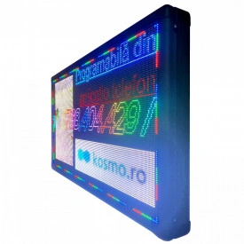 100x55 CM Panou LED P5 Redare Video Reclama Firma Luminoasa Promovare Afacere (192x96 pixeli) - Img 2