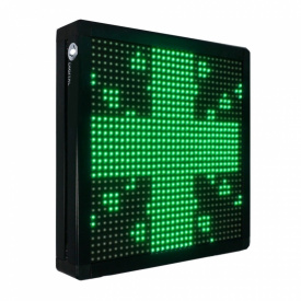 35x35 CM Interior - Afisaj dinamic programabil aplicatie LED Geam Vitrina Farmacie (32x32 pixeli P10) Reclama luminoasa - Img 1