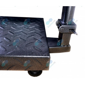 Cantar electronic 100KG, Gradatie 20g, Platan metalic 30x40cm, Acumulator - Img 2