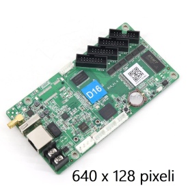 Controller D16 Cititor pentru module reclame LED RGB Color, Wi-fi si aplicatie telefon proprie