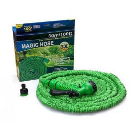 Furtun de gradina extensibil 30 metri + Pistol clasic + Pistol sampon auto + Adaptor robinet - Img 5