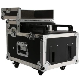 Haze Machine 600W, Aparat hazer abur ceata evidentiere jocuri lumini, Masina fum, Telecomanda - Img 2