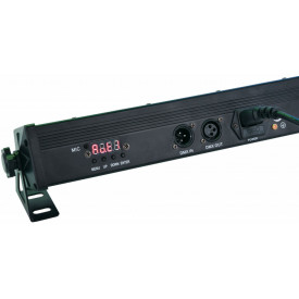 LED-BAR 24 x 3W RGB DMX Wall Washer, Proiector perete/fundal, Proiectii jocuri lumini - Img 3