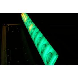 LED-BAR Sunstrip Amber 12x3W Blinder + 48 Becuri RGB Aural, 2 in 1 Wall Washer - Img 3