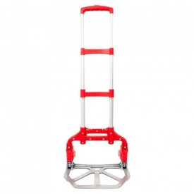 Liza transport tip troller 75KG, Carucior pentru marfa pliabil cu roti, 60 - 100cm - Img 8