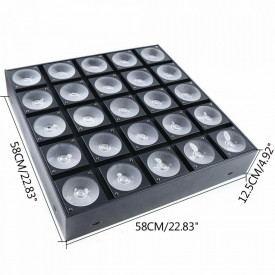 Matrix disco lights 25 x 30W RGB LED COB, Lumini scena Beam Wash Strobo Blinder - Img 8
