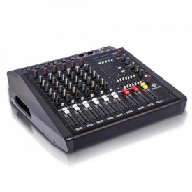 Mixer audio activ 6 canale 1000W (2x500w) Ep600, Amplificat, Consola DJ Bluetooth, USB