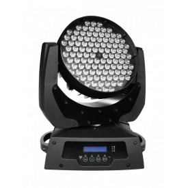 Moving head Wash 108 x 3W LED, Lumini pentru scena 300W, 15 canale DMX - Img 2