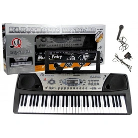 Orga Electronica Copii 3-12 Ani, 61 Clape, USB MP3, Microfon Karaoke - KSO-210