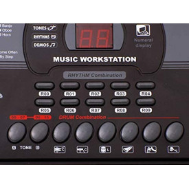 Orga electronica copii 5 octave MQ-809 + Suport reglabil + Microfon, 61 clape, USB - Img 7
