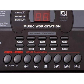 Orga electronica copii 5 octave + Suport reglabil + Microfon + Casti, 61 clape, USB, MQ-809 - Img 6