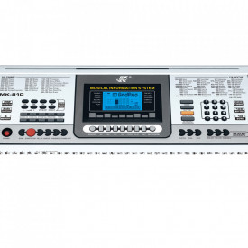 Orga electronica intermediari MK-810 + Suport dublu x + Scaun pian, 61 clape, USB, 600 Tonuri - Img 5