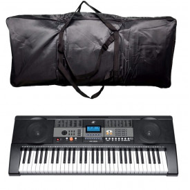Orga electronica MK-809 + Geanta transport 104CM, 61 Clape TouchSensitive, Claviatura dinamica - Img 1
